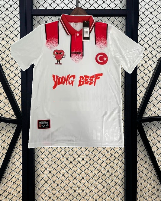 Camiseta Turquia 1996 X Yung Beef